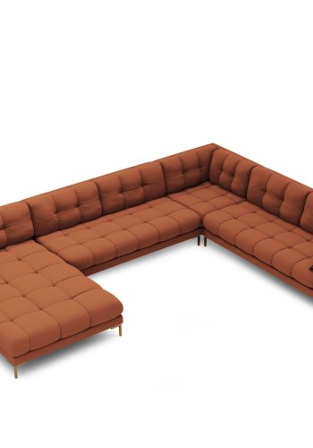 MICADONI  Panoramahjrnesofa til hyre, Mamaia, 7 seter, 327x256x75