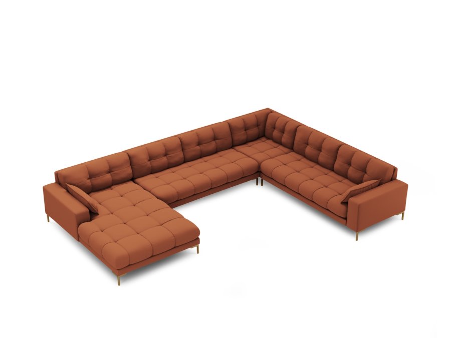 MICADONI  Panoramahjrnesofa til hyre, Mamaia, 7 seter, 327x256x75