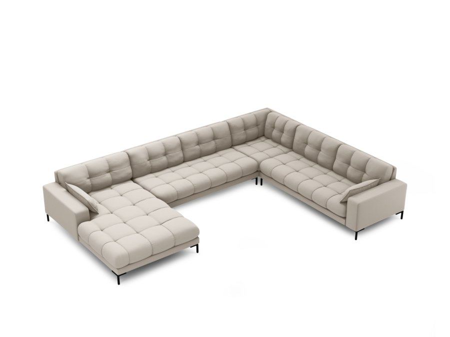 MICADONI  Panoramahjrnesofa til hyre, Mamaia, 7 seter, 327x256x75