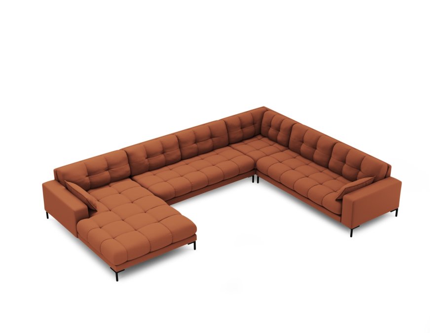 MICADONI  Panoramahjrnesofa til hyre, Mamaia, 7 seter, 327x256x75