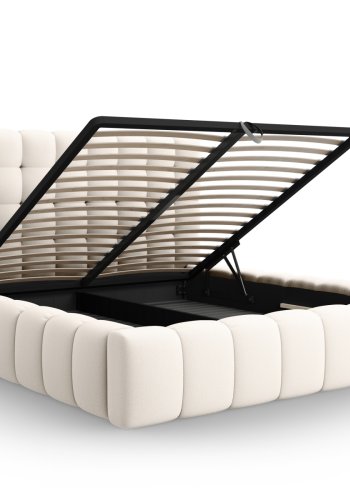 MICADONI  Seng med oppbevaring og hodegavl, Mamaia, 230x165x125