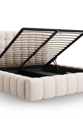 MICADONI  Seng med oppbevaring og hodegavl, Mamaia, 230x165x125
