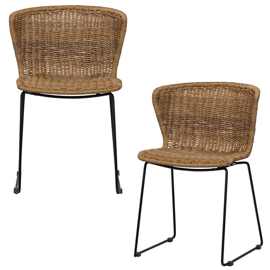 WOOOD ST V 2 - VINGER HAVESTOL REB NATURLIG