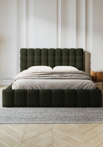 MICADONI  Seng med oppbevaring og hodegavl, Mamaia, 230x185x125