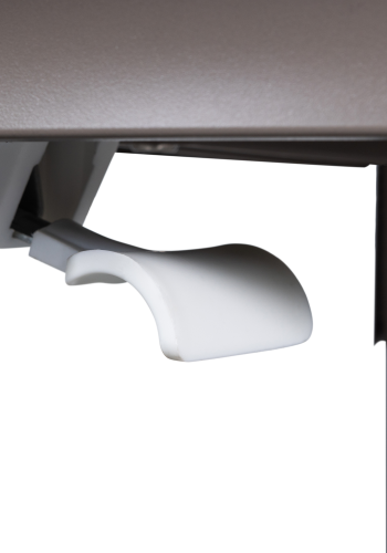 WOOOD JEPPE HÖJDJUSTERBART BARBORD FÖR TRÄDGRD I ALUMINIUM BRUN/GR