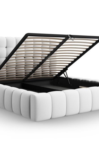 MICADONI  Seng med oppbevaring og hodegavl, Mamaia, 230x225x125