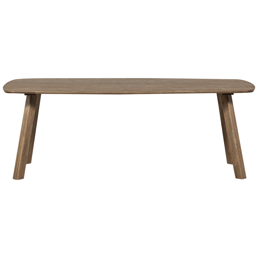 WOOOD TABLO BORD DANSK OVAL TGL 180x100CM CASHMERE BRUN [fsc]