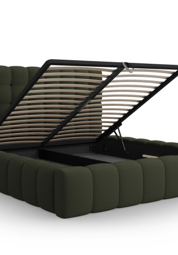 MICADONI  Seng med oppbevaring og hodegavl, Mamaia, 230x225x125