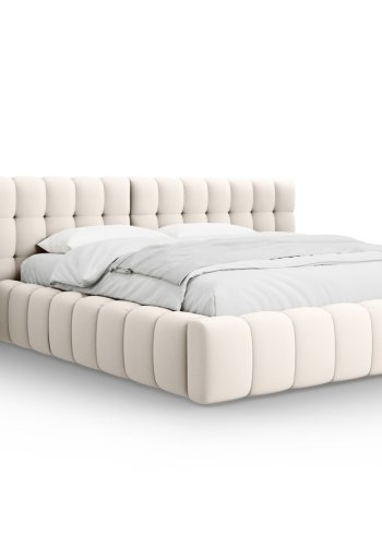 MICADONI  Seng med oppbevaring og dobbel hodegavl, Mamaia, 230x200x100