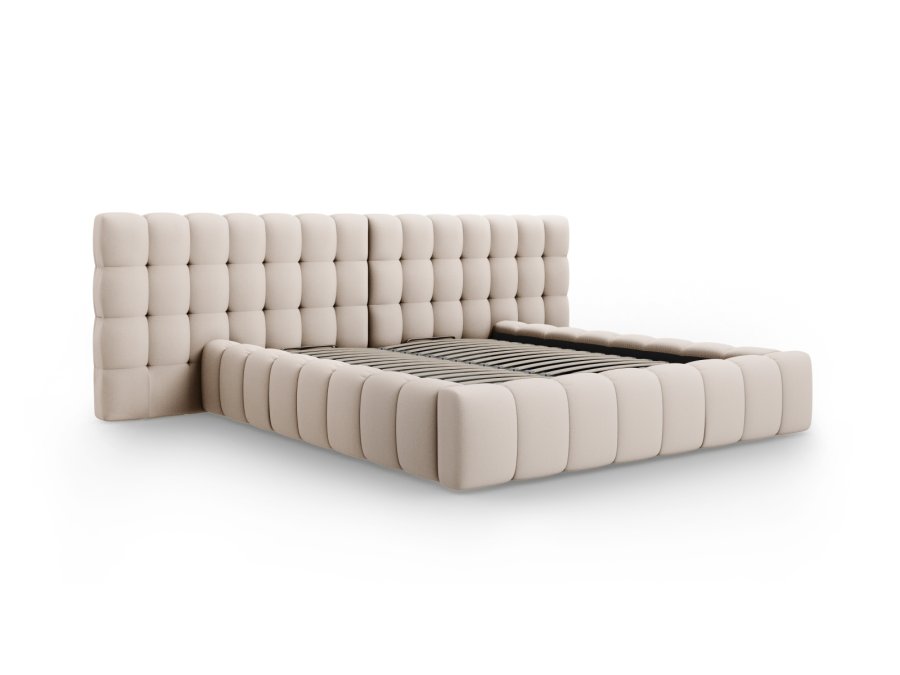 MICADONI  Seng med oppbevaring og dobbel hodegavl, Mamaia, 230x200x100