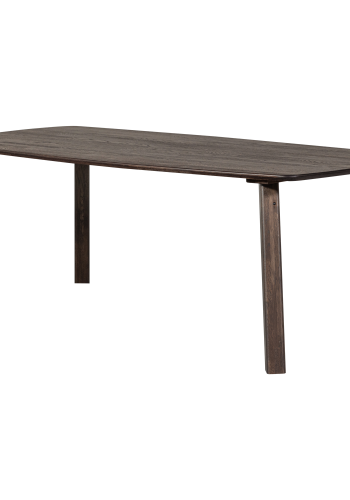 WOOOD TABLO BORD DANSK OVAL FP 220x100CM MYSTICKE BRUN [fsc]