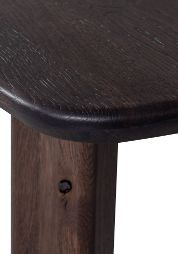 WOOOD TABLO BORD DANSK OVAL FP 220x100CM MYSTICKE BRUN [fsc]