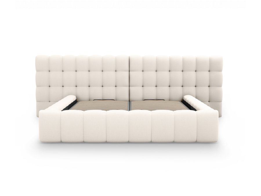 MICADONI  Seng med oppbevaring og dobbel hodegavl, Mamaia, 230x250x100