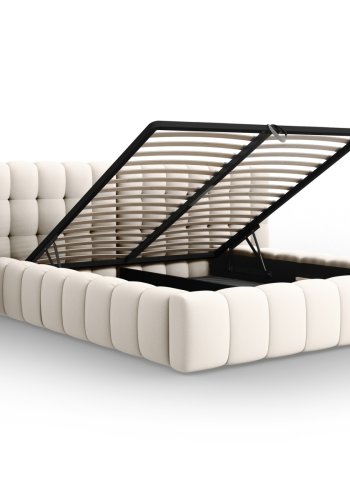 MICADONI  Seng med oppbevaring og dobbel hodegavl, Mamaia, 230x250x100