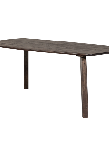 WOOOD TABLO BORD DANSK OVAL FP 180x100CM MYSTICKE BRUN [fsc]