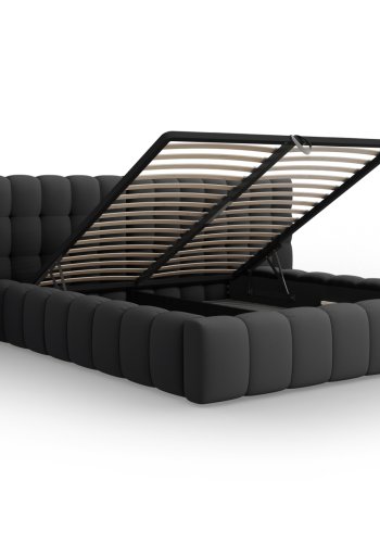 MICADONI  Seng med oppbevaring og dobbel hodegavl, Mamaia, 230x250x100