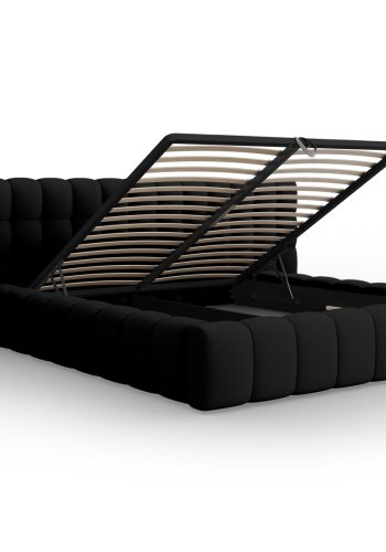 MICADONI  Seng med oppbevaring og dobbel hodegavl, Mamaia, 230x250x100