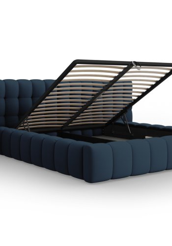 MICADONI  Seng med oppbevaring og dobbel hodegavl, Mamaia, 230x250x100