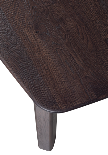 WOOOD TABLO BORD DANSK OVAL FP 180x100CM MYSTICKE BRUN [fsc]