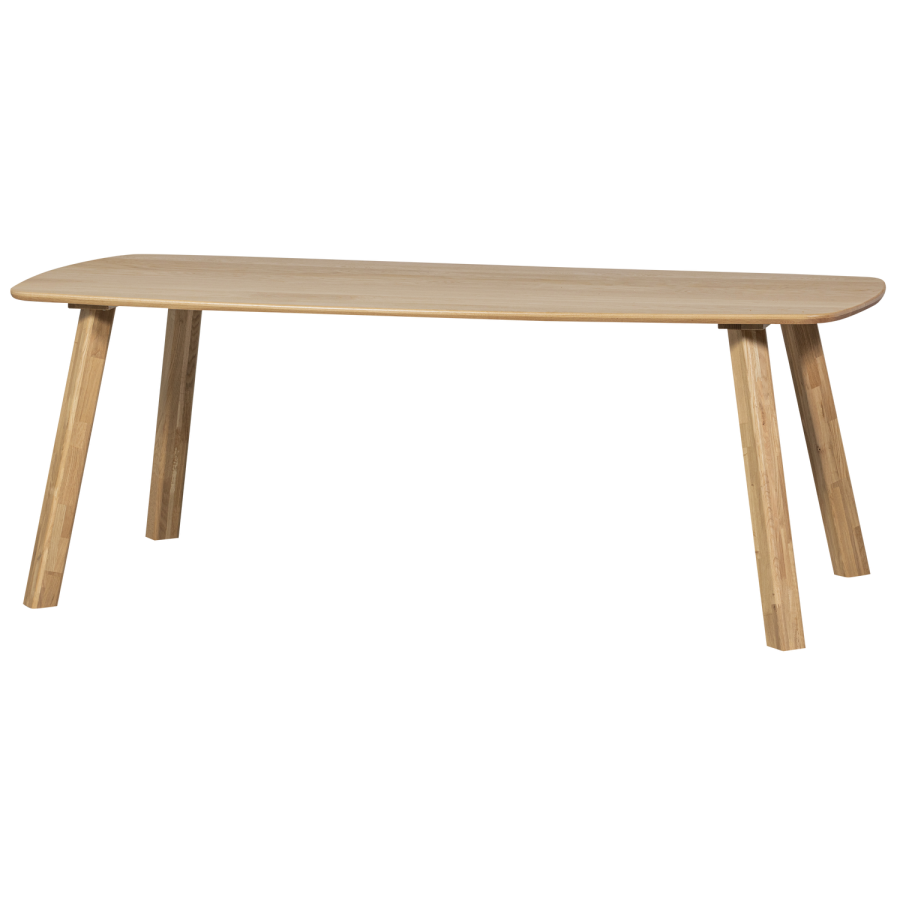 WOOOD TABLO TABLE DANSK OVAL TGL 180x100CM TRANSPARANT [fsc]