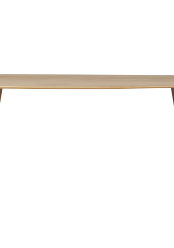 WOOOD Tablo spisebord, oval - natur egetr� (180x100)