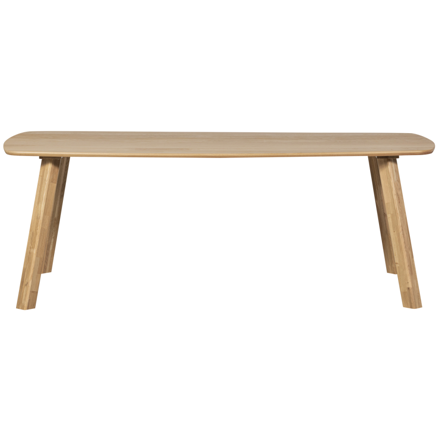 WOOOD TABLO TABLE DANSK OVAL TGL 180x100CM TRANSPARANT [fsc]