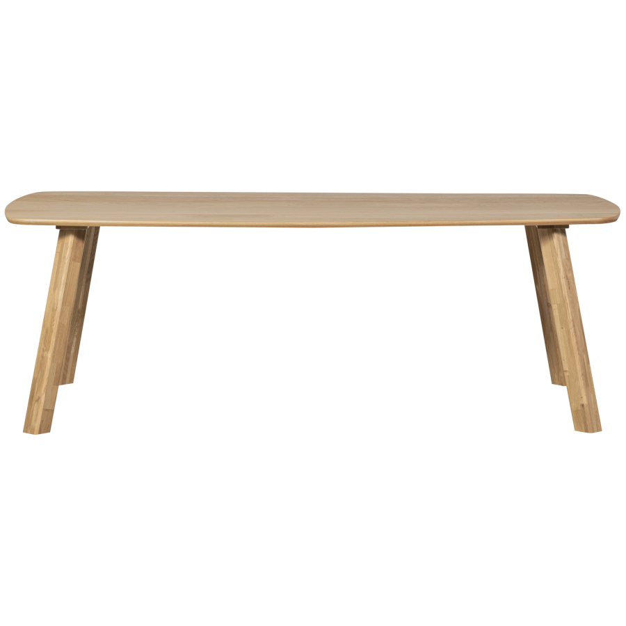 WOOOD TABLO BORD DANSK OVAL TGL 220x100CM TRANSPARANT [fsc]