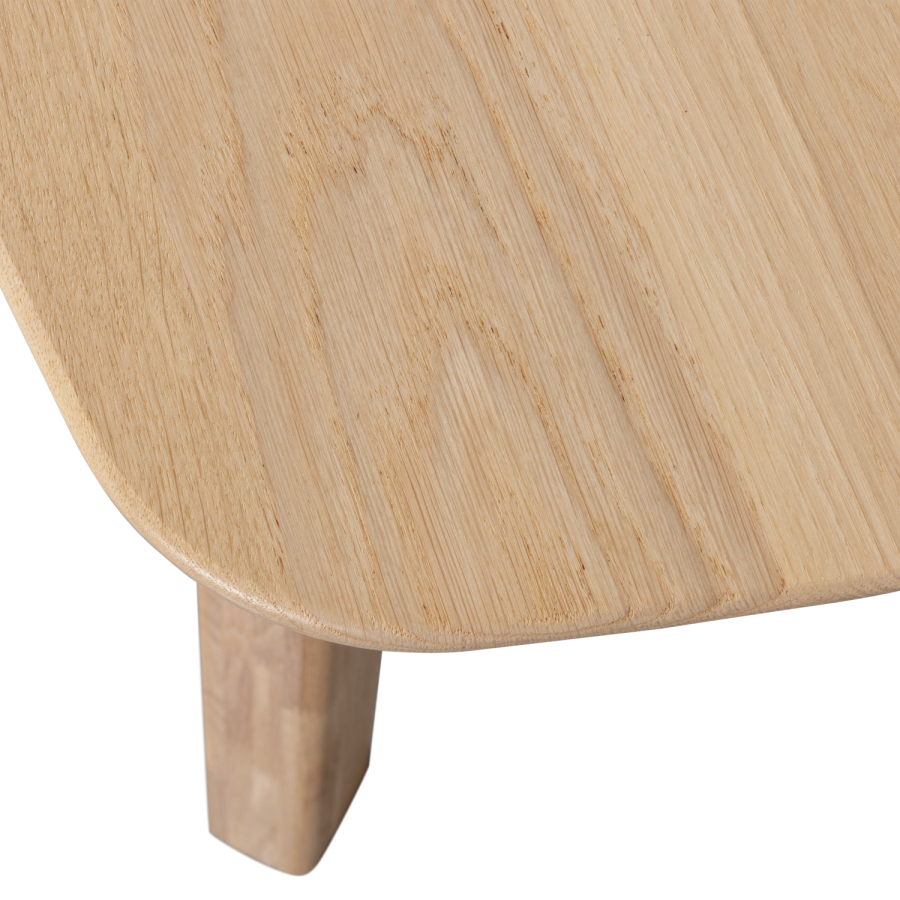 WOOOD TABLO BORD DANSK OVAL TGL 220x100CM TRANSPARANT [fsc]