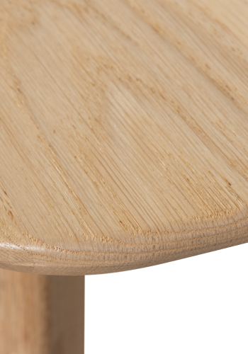 WOOOD TABLO BORD DANSK OVAL TGL 220x100CM TRANSPARANT [fsc]