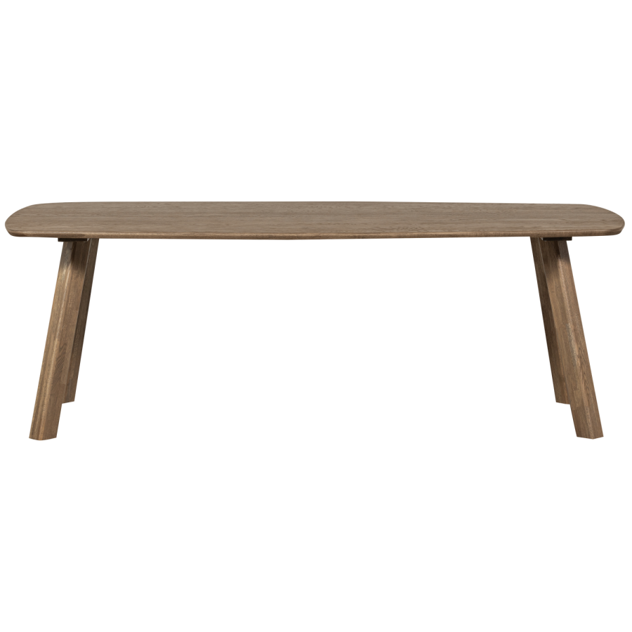 WOOOD TABLO BORD DANSK OVAL TGL 220x100CM CASHMERE BRUN [fsc]