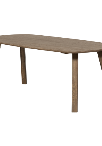 WOOOD TABLO BORD DANSK OVAL TGL 220x100CM CASHMERE BRUN [fsc]