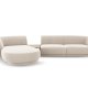 MICADONI  Modulsofa i flyel, venstre, Miley, 3 seter, 300x145x70