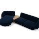 MICADONI  Modulsofa i flyel, venstre, Miley, 3 seter, 300x145x70