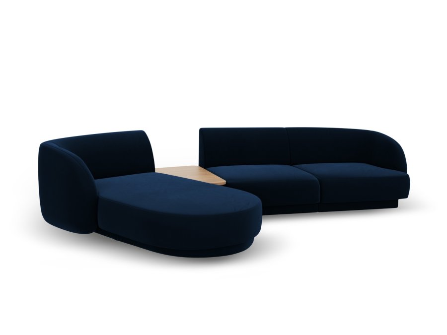 MICADONI  Modulsofa i flyel, venstre, Miley, 3 seter, 300x145x70