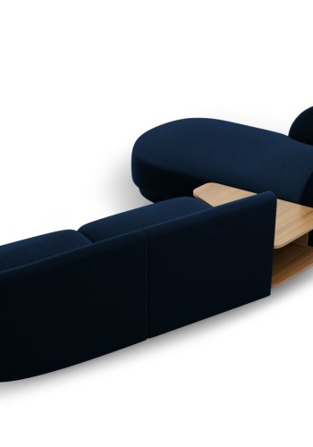 MICADONI  Modulsofa i flyel, venstre, Miley, 3 seter, 300x145x70