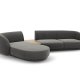 MICADONI  Modulsofa i flyel, venstre, Miley, 3 seter, 300x145x70