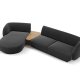 MICADONI  Modulsofa i flyel, venstre, Miley, 3 seter, 300x145x70