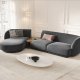 MICADONI  Modulsofa i flyel, venstre, Miley, 3 seter, 300x145x70