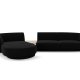 MICADONI  Modulsofa i flyel, venstre, Miley, 3 seter, 300x145x70