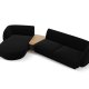 MICADONI  Modulsofa i flyel, venstre, Miley, 3 seter, 300x145x70