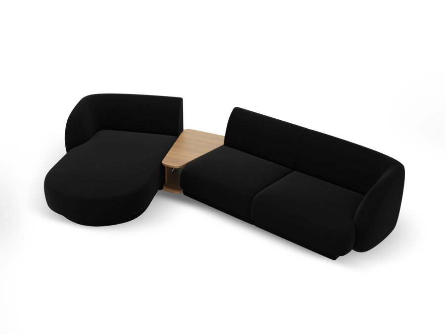 MICADONI  Modulsofa i flyel, venstre, Miley, 3 seter, 300x145x70