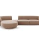 MICADONI  Modulsofa i flyel, venstre, Miley, 3 seter, 300x145x70