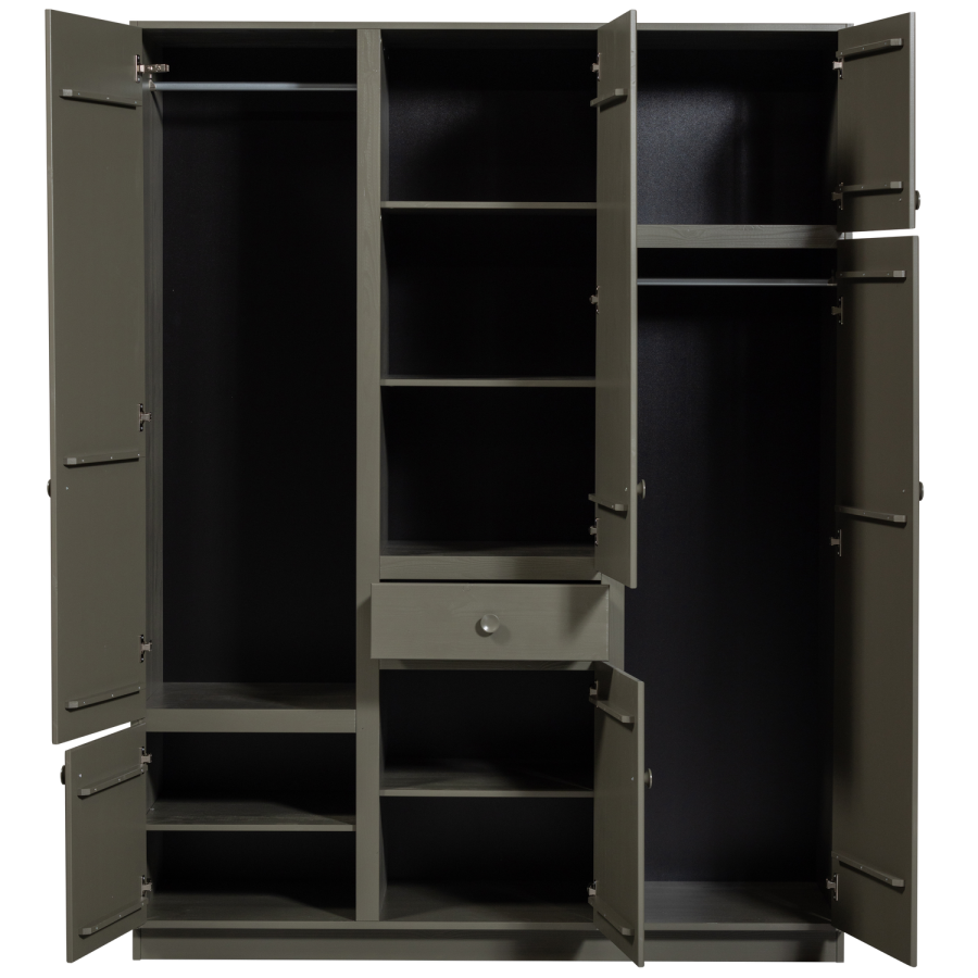 WOOOD ALFIE GARDEROB 160 CM FURU [fsc]