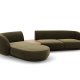 MICADONI  Modulsofa i flyel, venstre, Miley, 3 seter, 300x145x70