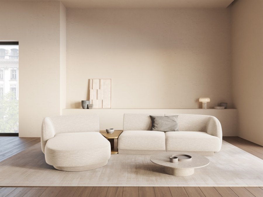 MICADONI  Modulsofa til venstre, Miley, 3 seter, 300x145x70