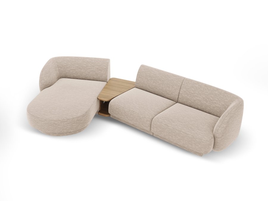 MICADONI  Modulsofa til venstre, Miley, 3 seter, 300x145x70