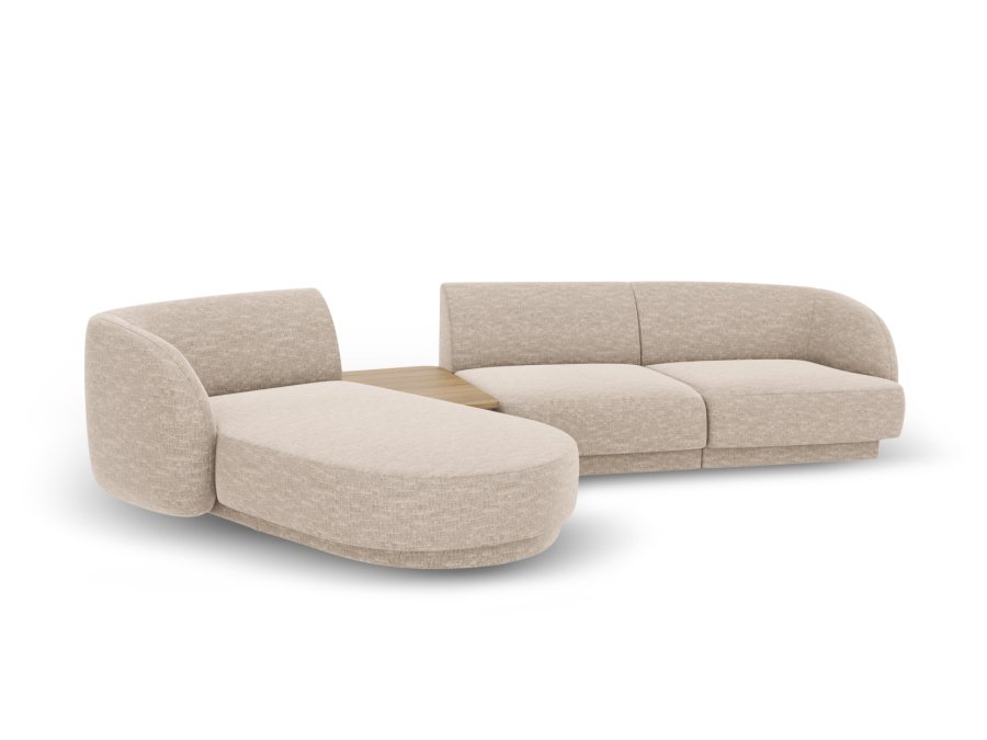 MICADONI  Modulsofa til venstre, Miley, 3 seter, 300x145x70