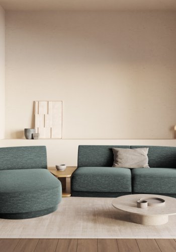 MICADONI  Modulsofa til venstre, Miley, 3 seter, 300x145x70