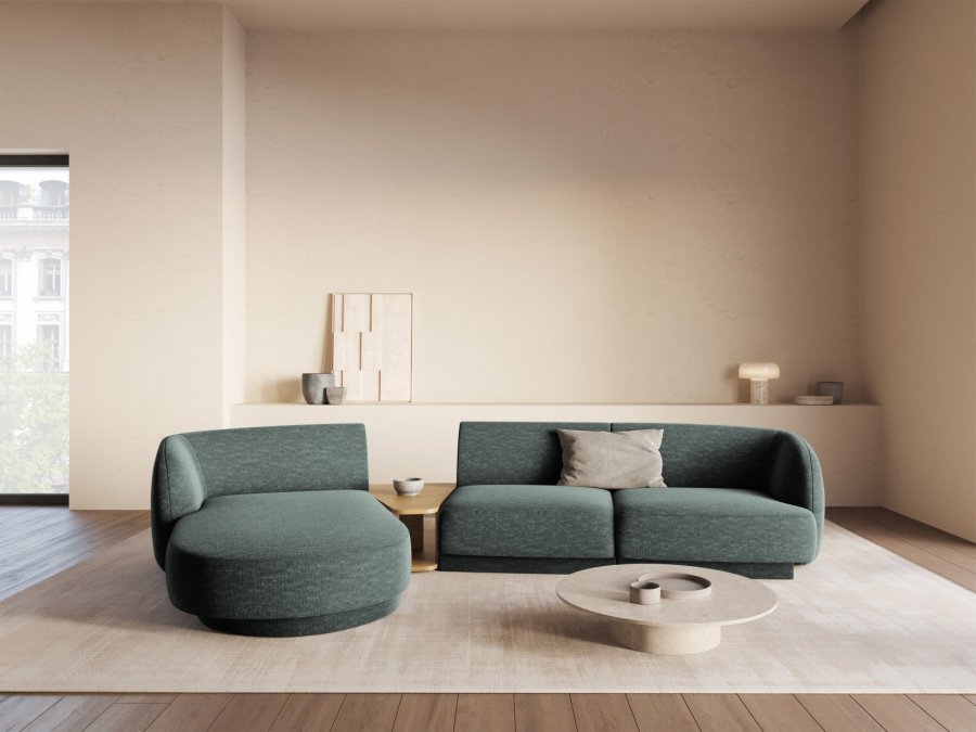 MICADONI  Modulsofa til venstre, Miley, 3 seter, 300x145x70
