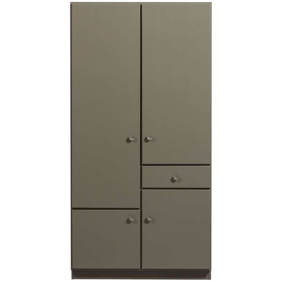 WOOOD ALFIE GARDEROB 107 CM FURU [fsc]